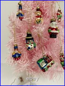 Christmas Ornaments 9 Blown Glass