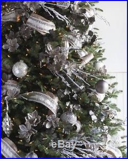 Christmas Tree Chrystal Glass Bauble Set, 35 Pieces, Balsam Hill, Decoration