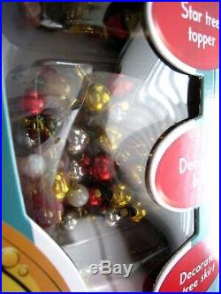 Christmas Westrim Glass Beaded Christmas Mini Tree Starter Kit, 160 Ornaments