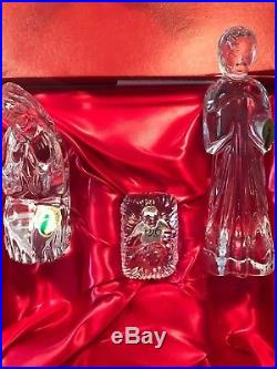 Christmas With Waterford Crystal Six Piece Nativity Set