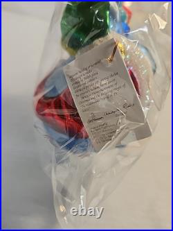 Christopher Radko 1997 Glass Christmas Ornament HORTON & WHOZIT NIB