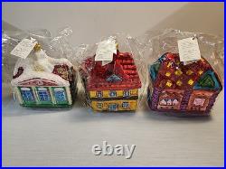 Christopher Radko 1997 Glass Christmas Ornament SUGAR HILL #2140/10,000 NIB Christopher Radko 1997 Glass Christmas Ornament SUGAR HILL #2140/10,000 NIB