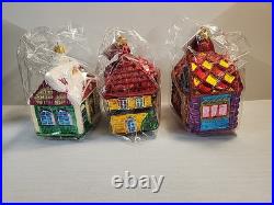 Christopher Radko 1997 Glass Christmas Ornament SUGAR HILL #2140/10,000 NIB Christopher Radko 1997 Glass Christmas Ornament SUGAR HILL #2140/10,000 NIB