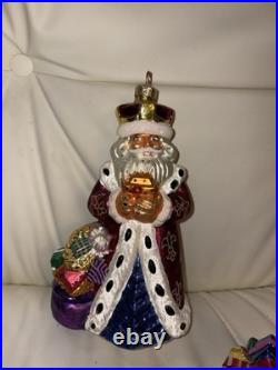 Christopher Radko 1998 Ornament Santa King Of Joy