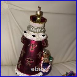 Christopher Radko 1998 Ornament Santa King Of Joy