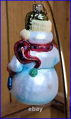 Christopher Radko 1999-2000 HOT N FROSTIES SKATES Glass Christmas Ornament 5.5