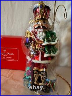 Christopher Radko 2003 L. E. Christmas Ornament CHIVALROUS CRACKER #79/10,000