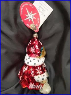 Christopher Radko 2004 Muffy VanderBear Snow Queen Glass Ornament Rogers Gardens Christopher Radko 2004 Muffy VanderBear Snow Queen Glass Ornament Rogers Gardens