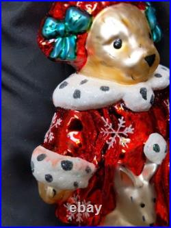 Christopher Radko 2004 Muffy VanderBear Snow Queen Glass Ornament Rogers Gardens Christopher Radko 2004 Muffy VanderBear Snow Queen Glass Ornament Rogers Gardens