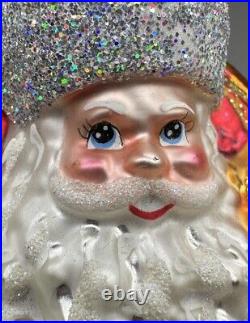 Christopher Radko 20th Anniversary Regal Romanov Christmas Ornament 2004 Santa