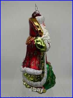 Christopher Radko 20th Anniversary Regal Romanov Christmas Ornament 2004 Santa