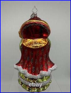 Christopher Radko 20th Anniversary Regal Romanov Christmas Ornament 2004 Santa