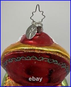 Christopher Radko 20th Anniversary Regal Romanov Christmas Ornament 2004 Santa