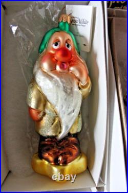 Christopher Radko 60th Anniversary Snow White 8 pc Collection