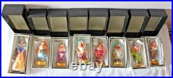 Christopher Radko 60th Anniversary Snow White 8 pc Collection