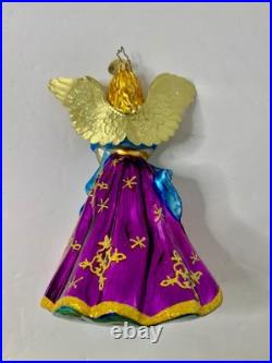 Christopher Radko A Prayer For Peace 2006 Christmas Ornament Blown Glass Angel