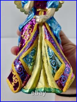 Christopher Radko A Prayer For Peace 2006 Christmas Ornament Blown Glass Angel