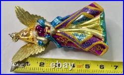 Christopher Radko A Prayer For Peace 2006 Christmas Ornament Blown Glass Angel