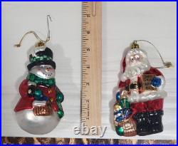Christopher Radko & BK Ornaments Lot Of 6 Includes Tree Topper Christopher Radko & BK Ornaments Lot Of 6 Includes Tree Topper
