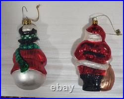 Christopher Radko & BK Ornaments Lot Of 6 Includes Tree Topper Christopher Radko & BK Ornaments Lot Of 6 Includes Tree Topper