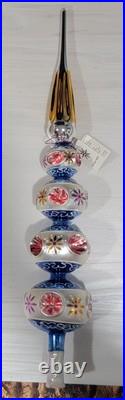 Christopher Radko & BK Ornaments Lot Of 6 Includes Tree Topper Christopher Radko & BK Ornaments Lot Of 6 Includes Tree Topper