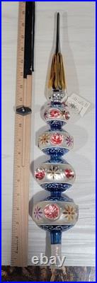 Christopher Radko & BK Ornaments Lot Of 6 Includes Tree Topper Christopher Radko & BK Ornaments Lot Of 6 Includes Tree Topper