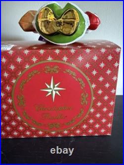 Christopher Radko Bear Hand Painted Glass Christmas Ornament (2025)