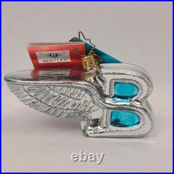 Christopher Radko Bentley Christmas Ornament Glass Holiday Decor Rare HTF