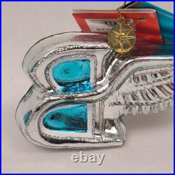 Christopher Radko Bentley Christmas Ornament Glass Holiday Decor Rare HTF