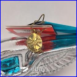 Christopher Radko Bentley Christmas Ornament Glass Holiday Decor Rare HTF