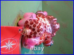 Christopher Radko Bloomingdale's Muffy Shopper Glass Blown Ornament