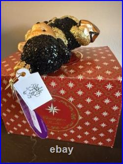 Christopher Radko Bloomingdale's shopper Muffy Bear 2020 limited edition