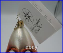 Christopher Radko CANDY CORN CUTIE Two Faced Halloween Ornament Rare HTF 2004