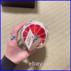 Christopher Radko Christmas Floral Tree Ornament Handpainted Teardrop Flower Christopher Radko Christmas Floral Tree Ornament Handpainted Teardrop Flower