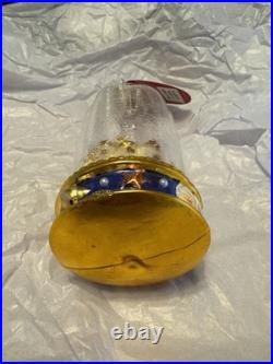 Christopher Radko Christmas Ornament Sand Castle in a Bottle NEW