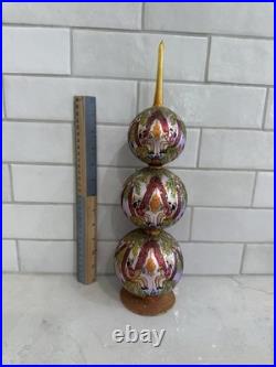 Christopher Radko Christmas Tree Topper And Ornament Orient Expressions Retired Christopher Radko Christmas Tree Topper And Ornament Orient Expressions Retired