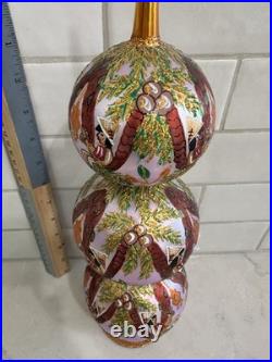 Christopher Radko Christmas Tree Topper And Ornament Orient Expressions Retired Christopher Radko Christmas Tree Topper And Ornament Orient Expressions Retired