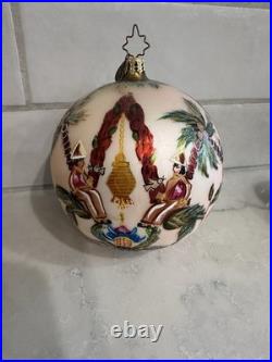 Christopher Radko Christmas Tree Topper And Ornament Orient Expressions Retired Christopher Radko Christmas Tree Topper And Ornament Orient Expressions Retired