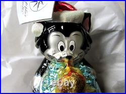 Christopher Radko Disney Cleo & Figaro Christmas Ornament