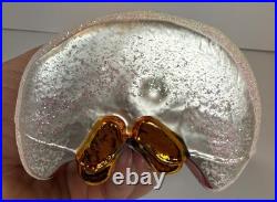 Christopher Radko Fancy Claus Santa Glass Christmas Ornament 2012