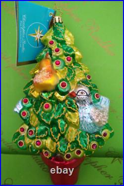 Christopher Radko First Day Fare Glass Ornament