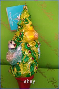 Christopher Radko First Day Fare Glass Ornament