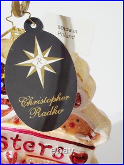 Christopher Radko Ginger Sisters Glass Christmas Ornament 1015214 RARE Poland
