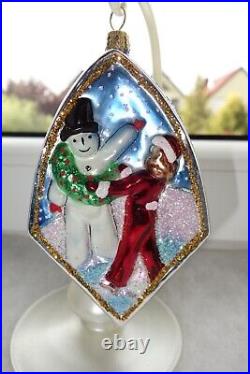 Christopher Radko Glass Christmas Ornament Htf