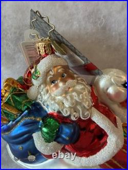 Christopher Radko Glass Ornament Birds of A Feather 2010 Rare Retired 1015922
