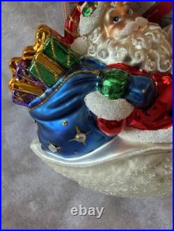 Christopher Radko Glass Ornament Birds of A Feather 2010 Rare Retired 1015922