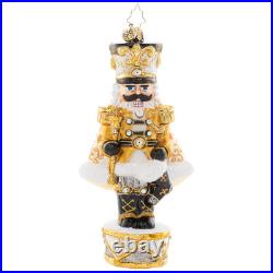 Christopher Radko Golden Guardian Glass Christmas Ornament 1021657
