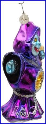Christopher Radko Grim Grinner Goblin Purple Halloween Christmas Ornament 101190
