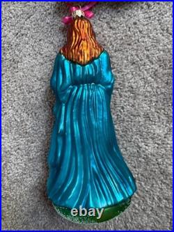 Christopher Radko Jesus Large Religious Christmas Ornament with sheep rare