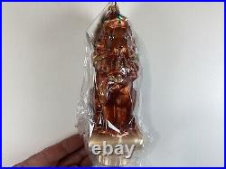 Christopher Radko KING MAXIMILLIAN Glass Lion Christmas Ornament New Sealed